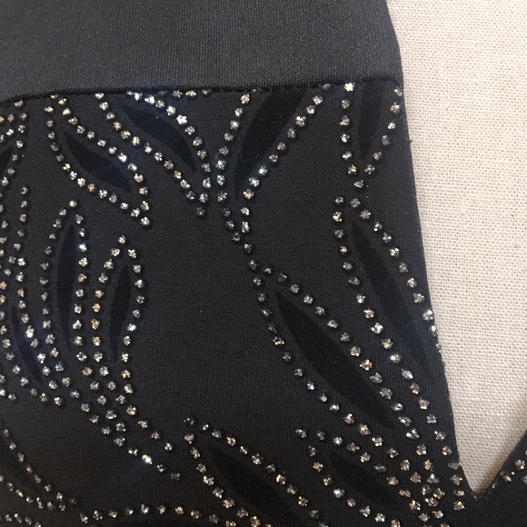 NWT Macy’s Petite Black Cocktail Dress sz 10P - Picture 3 of 8